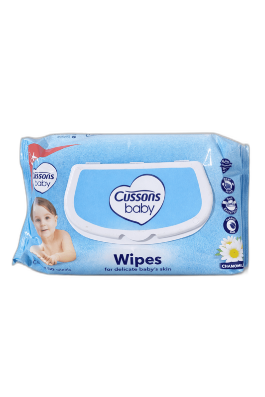 Cussons Baby Wipes (Mild & Gentle) 80'S