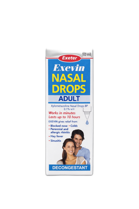 Exevin Xylometazoline 0.05% Child Nasal Drops