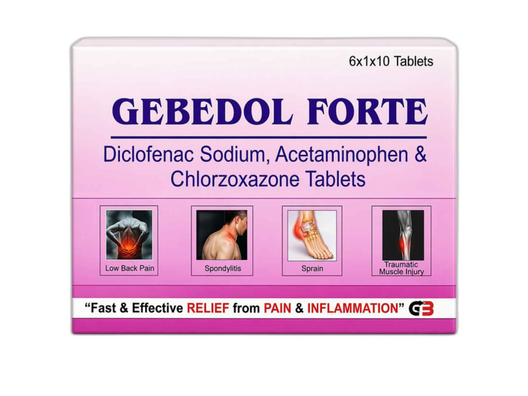 Gebedol Forte Tab 60'S