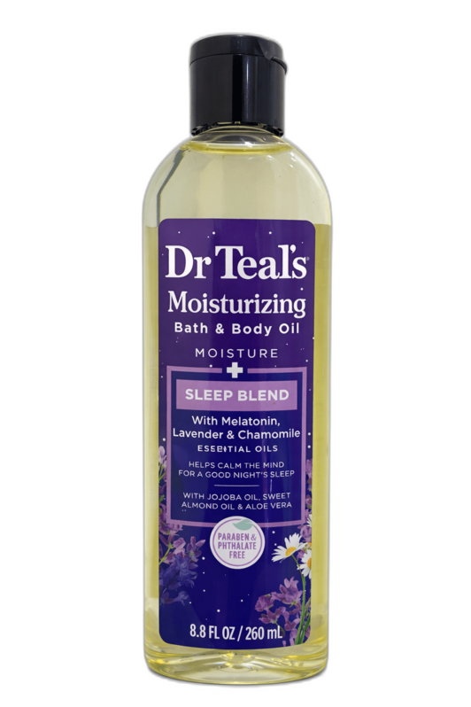 Dr Teal Moisturizing Bath And Body Oil 260Ml (Sleep Blend)
