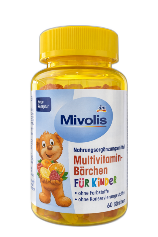 Mivolis Multivitamin Bears For Kids 60S