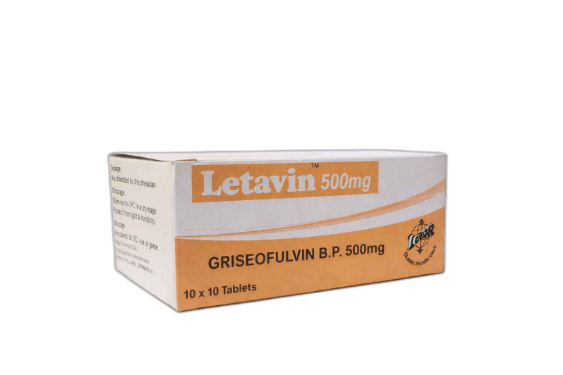 Letavin 500Mg Tab 100S (Per Tab)