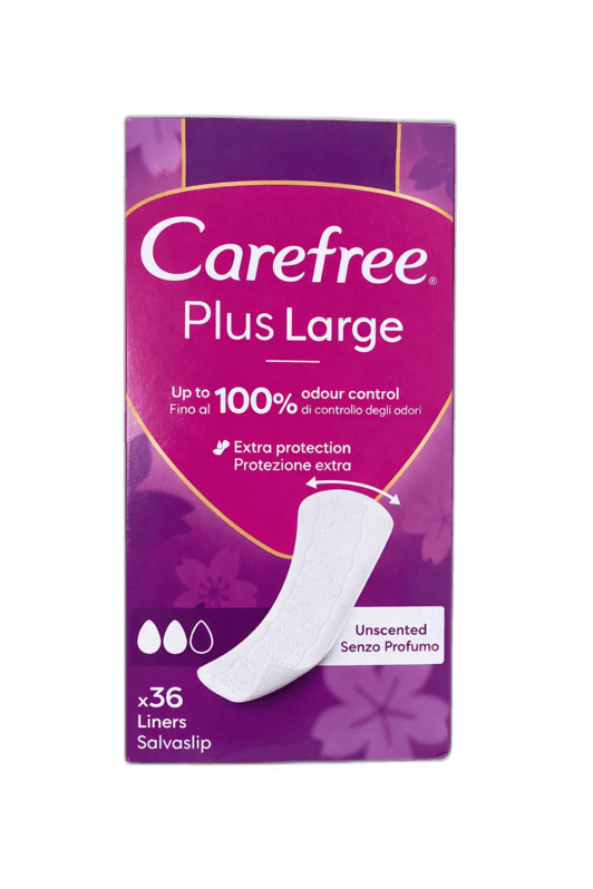 Carefree Plus Large Pantyliners 36\'S