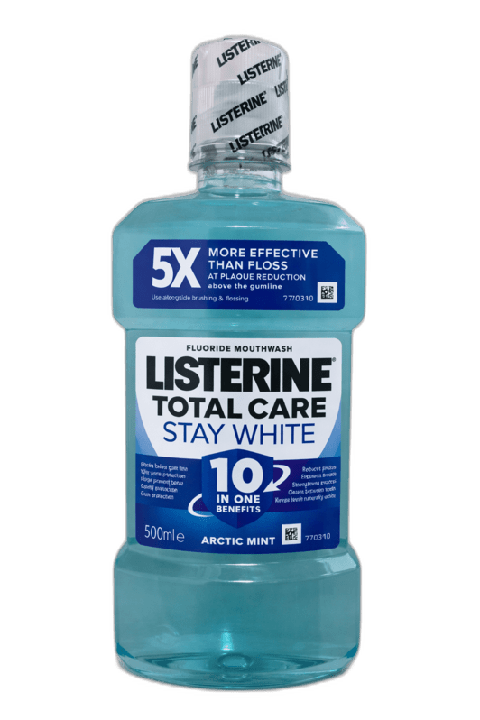 Listerine Mouthwash 500Ml (Total Care Stay White)