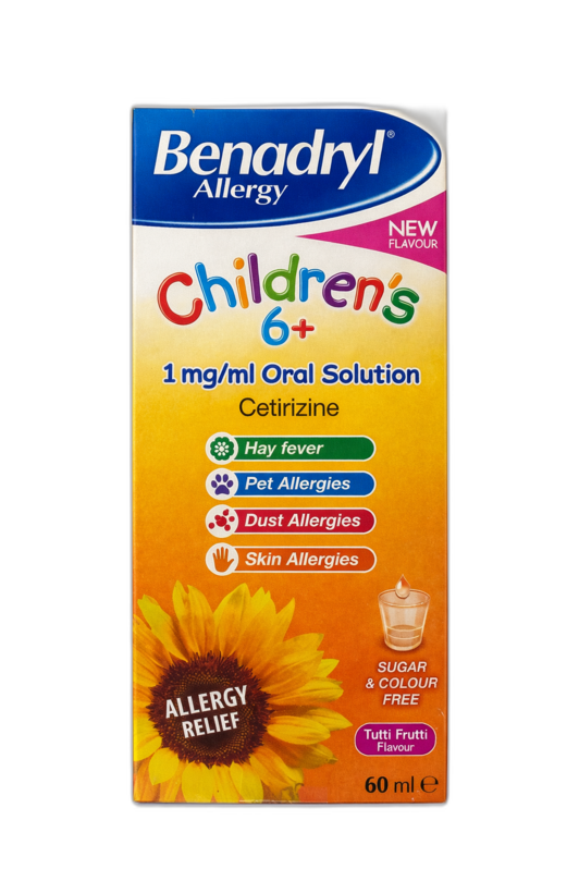 Benadryl Allergy Children 6+ Syrup 60Ml