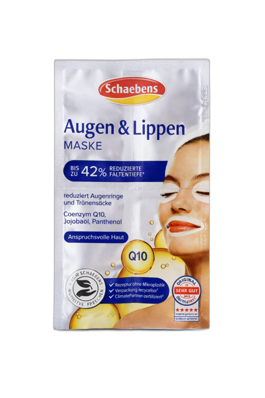 Schaebens Augen & Lippen With Q10 Face Mask