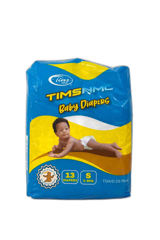 Tims Nmc Baby Diapers 13'S (Small)