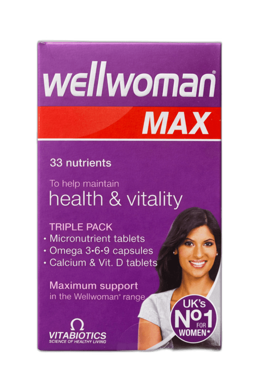 Wellwoman Max Cap 30'S