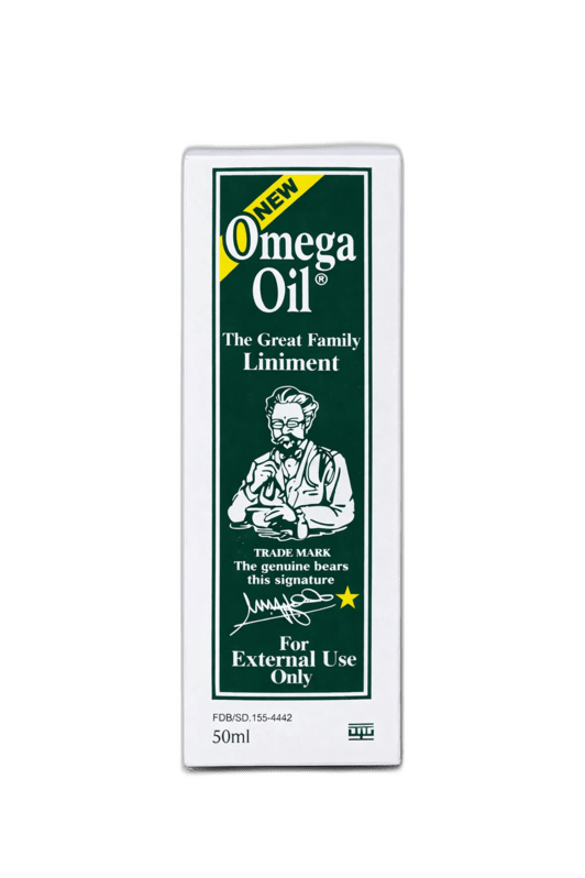 Omega Oil Liniment 50Ml