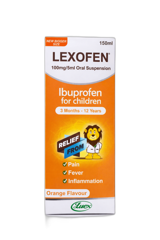 Lexofen Ibuprofen 100Mg
