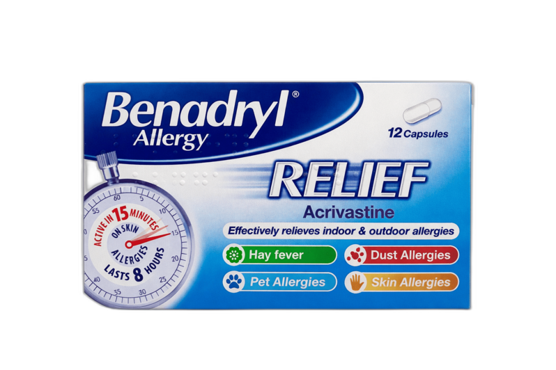 Benadryl Allergy Relief Caps