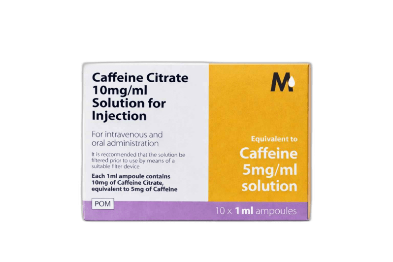 Caffeine Citrate 10mg/ml (Oral and IV) Solution