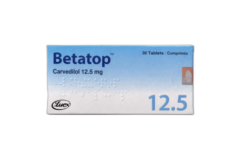 Carvediol (Betatop) 12.5Mg/30S Tabs